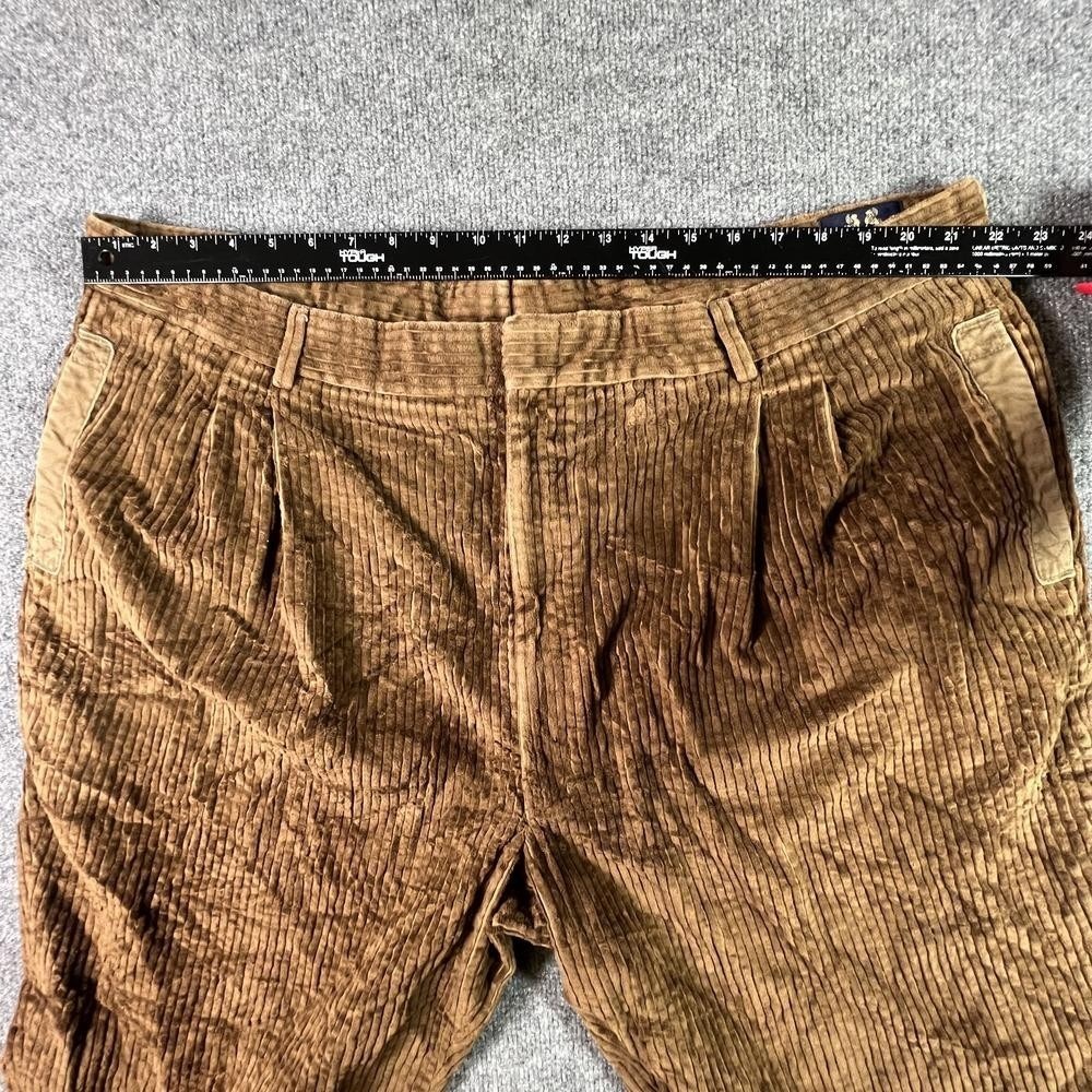 Vintage Willis & Geiger Chino Pant Men's 48x30 Brown Cotton Corduroy Straight - Picture 2 of 16